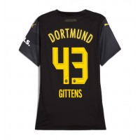 Borussia Dortmund Jamie Bynoe-Gittens #43 Replica Away Shirt Ladies 2024-25 Short Sleeve